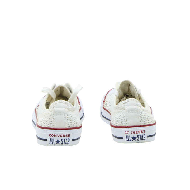 Converse Scarpa Bassa Bianca Numero 37 Donna