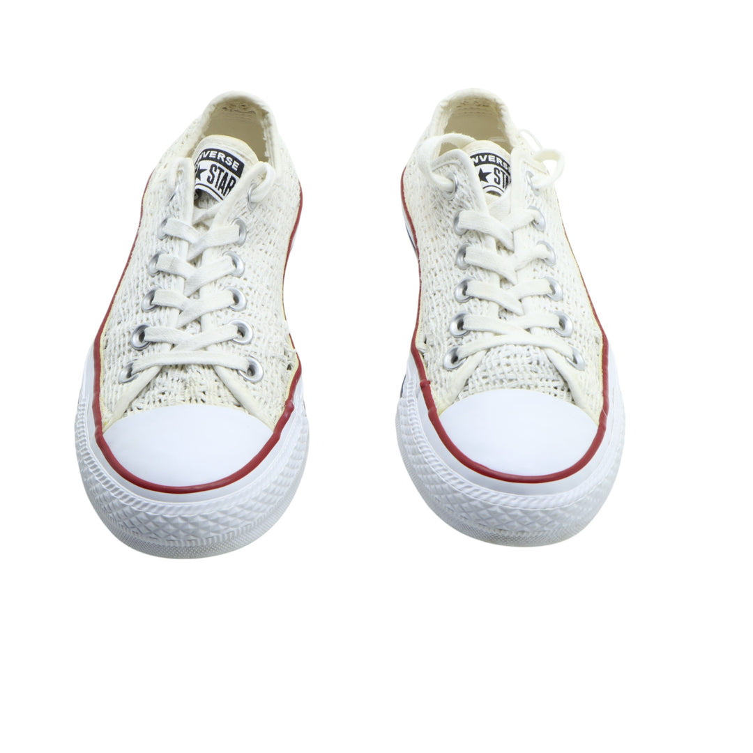 Converse Scarpa Bassa Bianca Numero 37 Donna