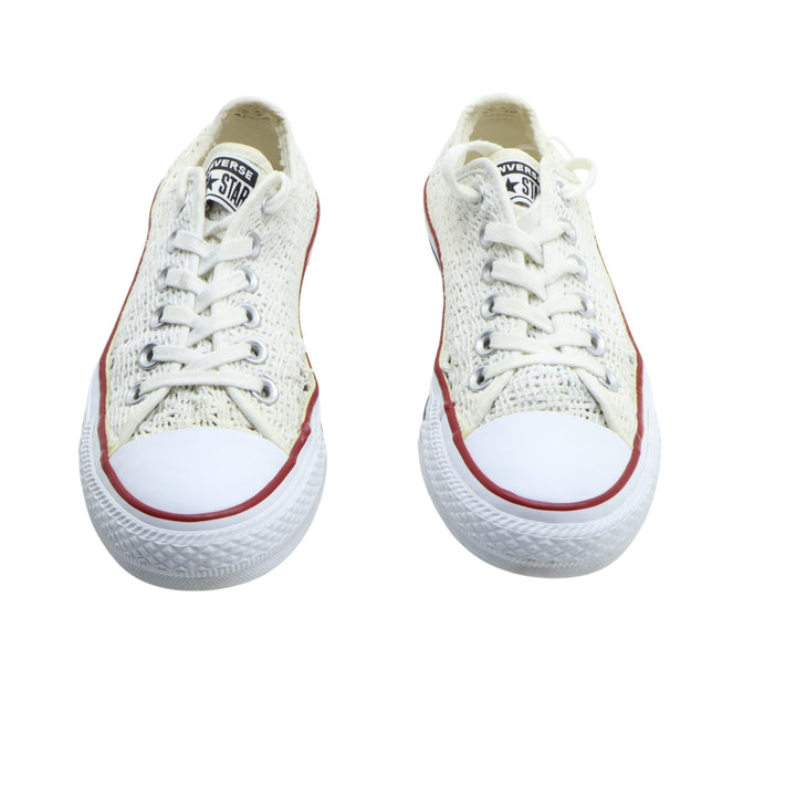 Converse Scarpa Bassa Bianca Numero 37 Donna