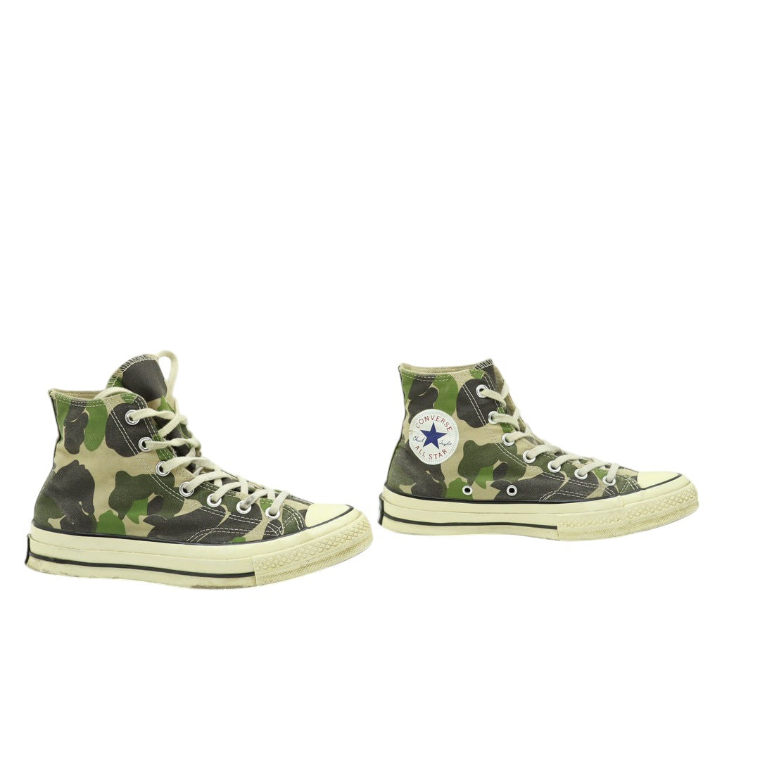 Converse Seventies Scarpe Alte Verde Camouflage Eur 39 Unisex