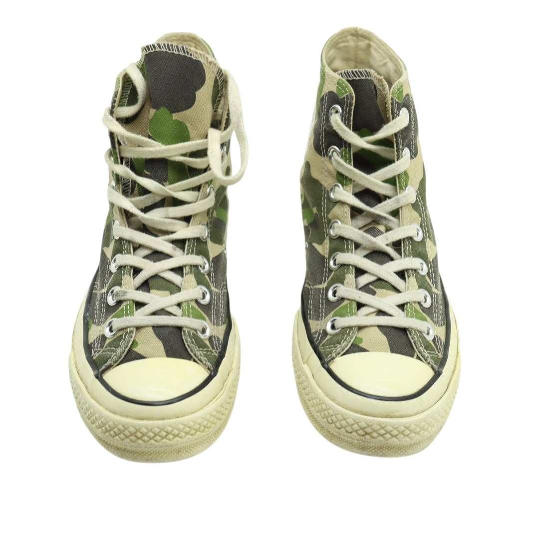 Converse Seventies Scarpe Alte Verde Camouflage Eur 39 Unisex
