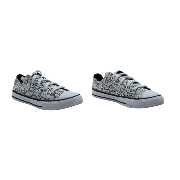 Converse Sneakers Bianca in Tela EU 33 Bambino
