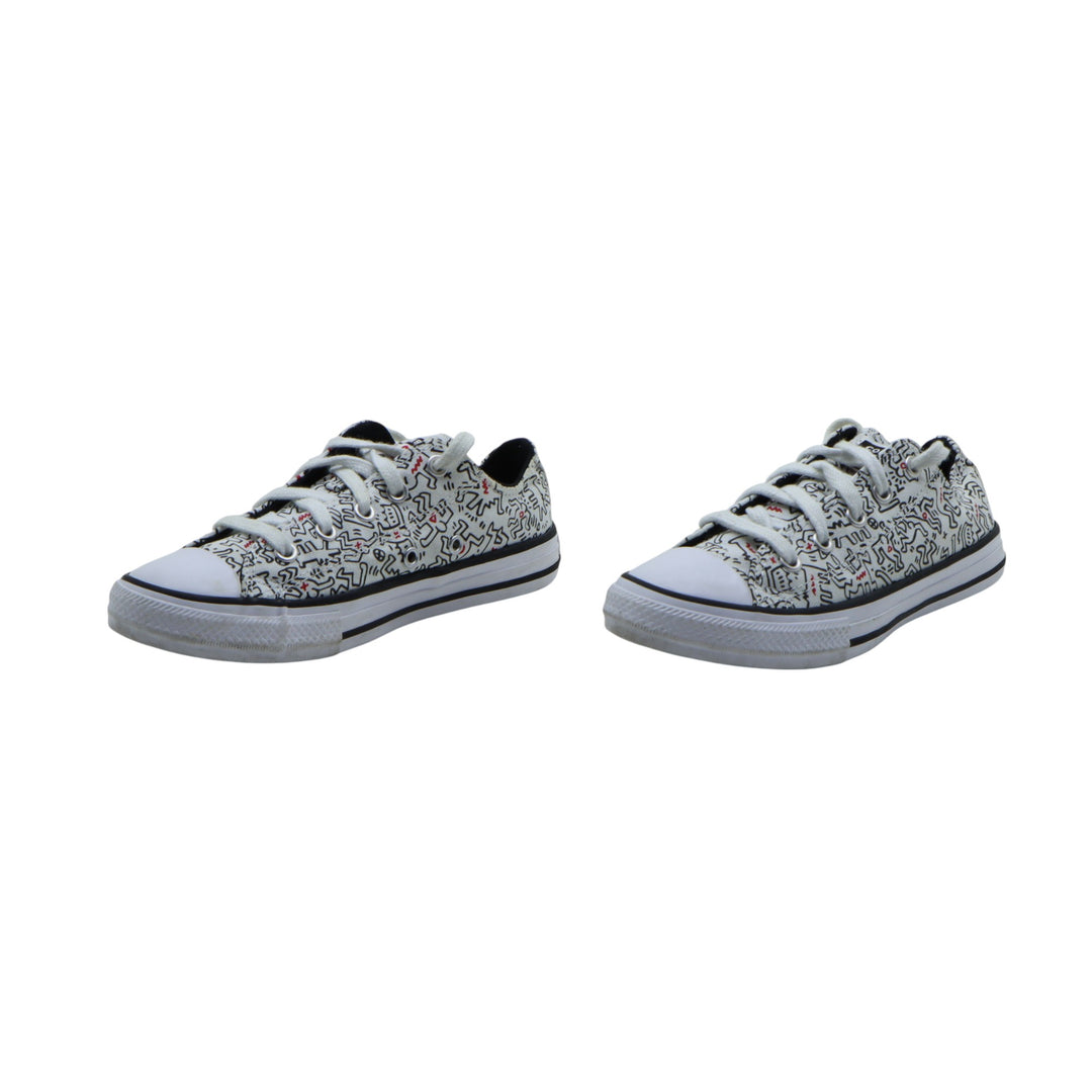 Converse Sneakers Bianca in Tela EU 33 Bambino
