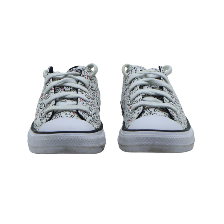 Converse Sneakers Bianca in Tela EU 33 Bambino