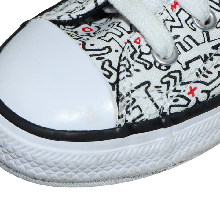 Converse Sneakers Bianca in Tela EU 33 Bambino