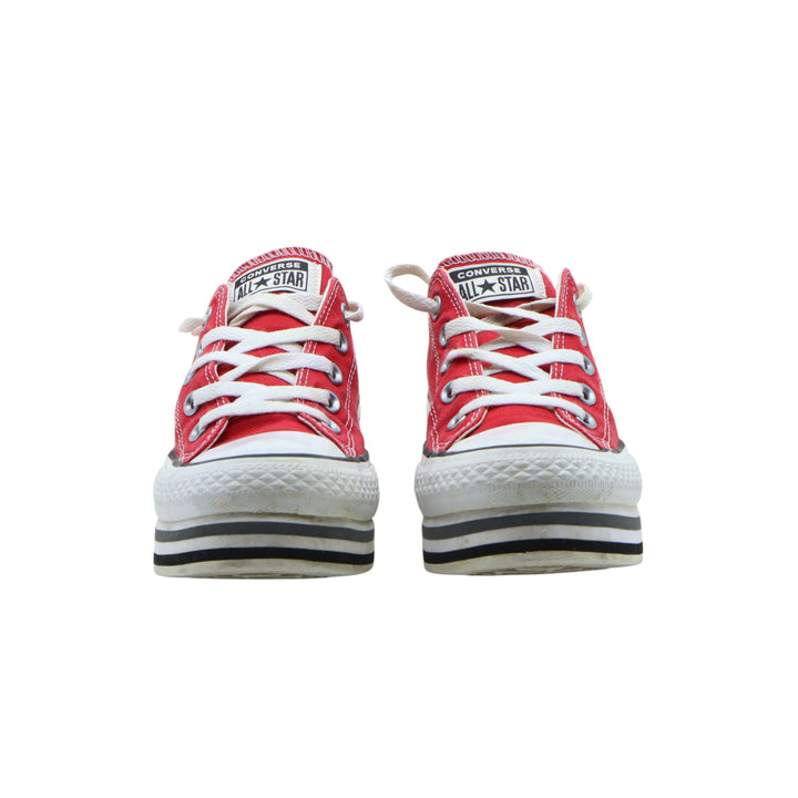 Converse Sneakers Platform Rossa in Tela EU 36.5 Donna