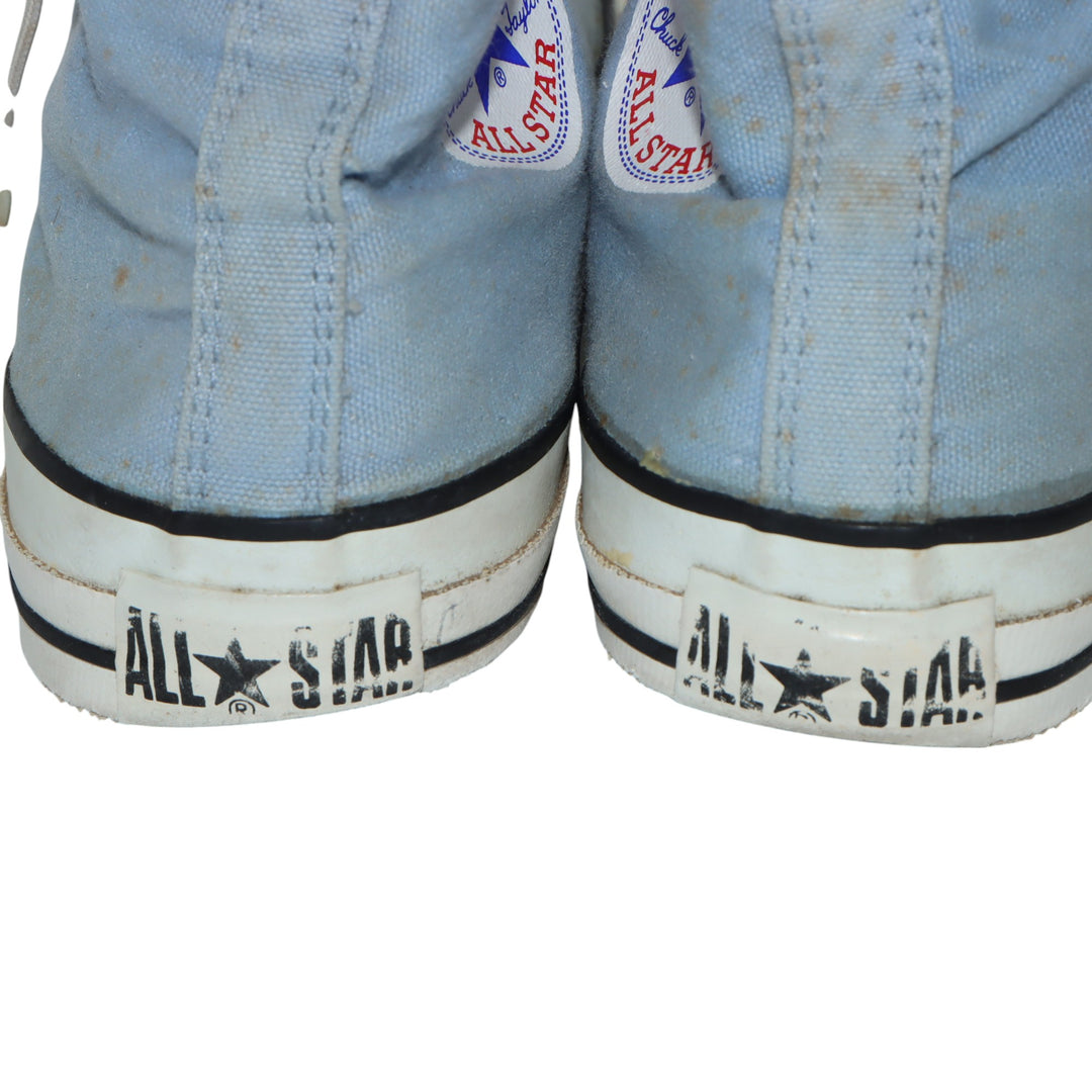 Converse Sneakers Vintage in Tela Celeste EU 41.5 Unisex Made in USA