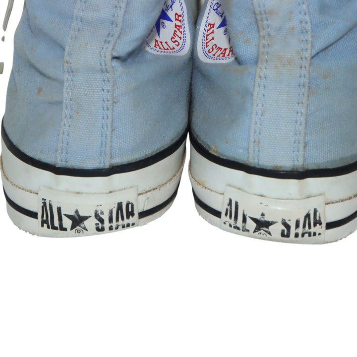 Converse Sneakers Vintage in Tela Celeste EU 41.5 Unisex Made in USA