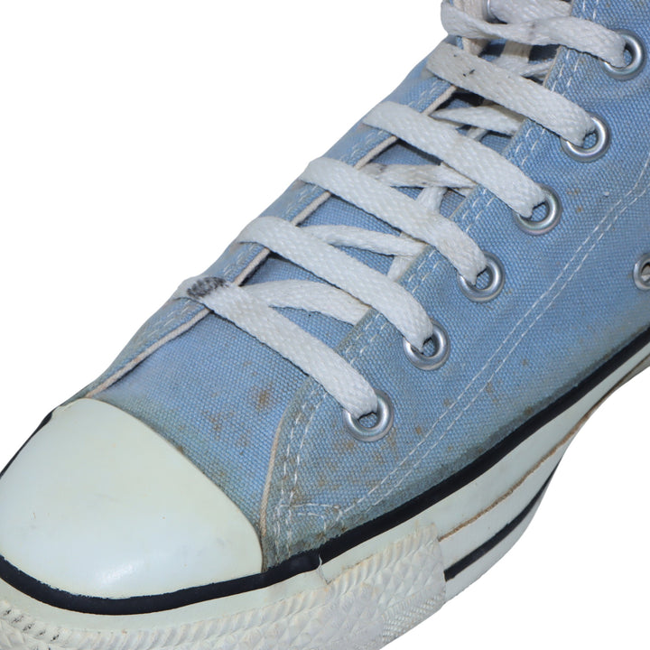 Converse Sneakers Vintage in Tela Celeste EU 41.5 Unisex Made in USA