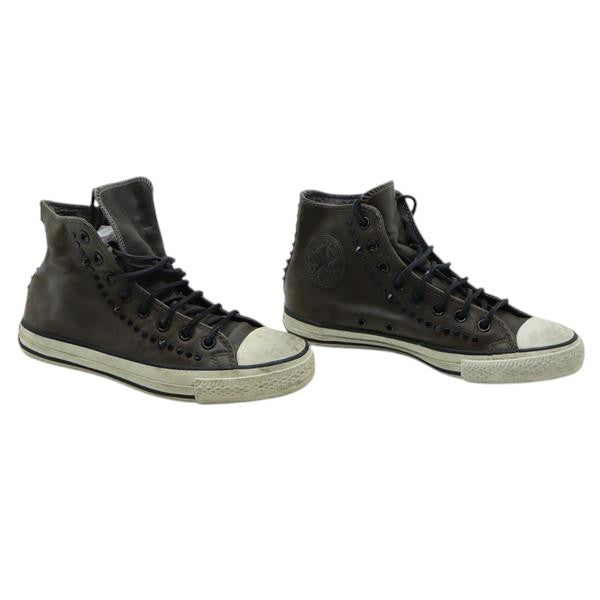 Converse scarpa alta marrone con borchie eur 40 unisex