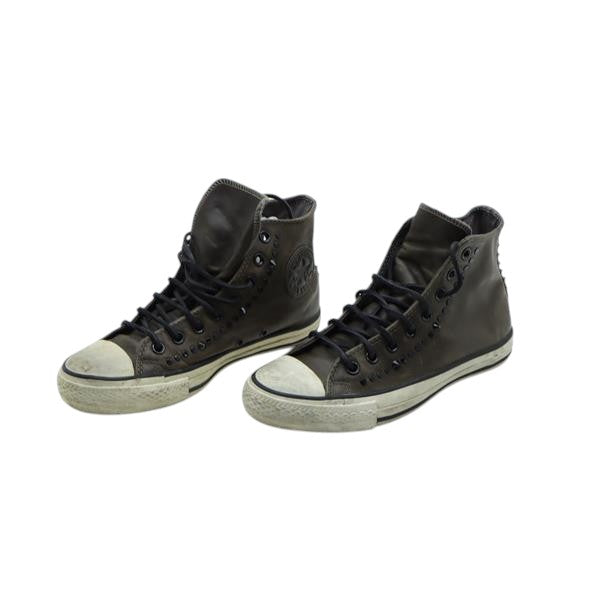 Converse scarpa alta marrone con borchie eur 40 unisex