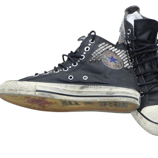 Converse scarpa alta nera con borchie eur 40 unisex