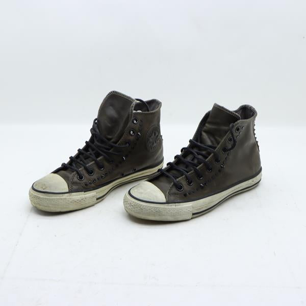 Converse scarpa alta marrone con borchie eur 40 unisex