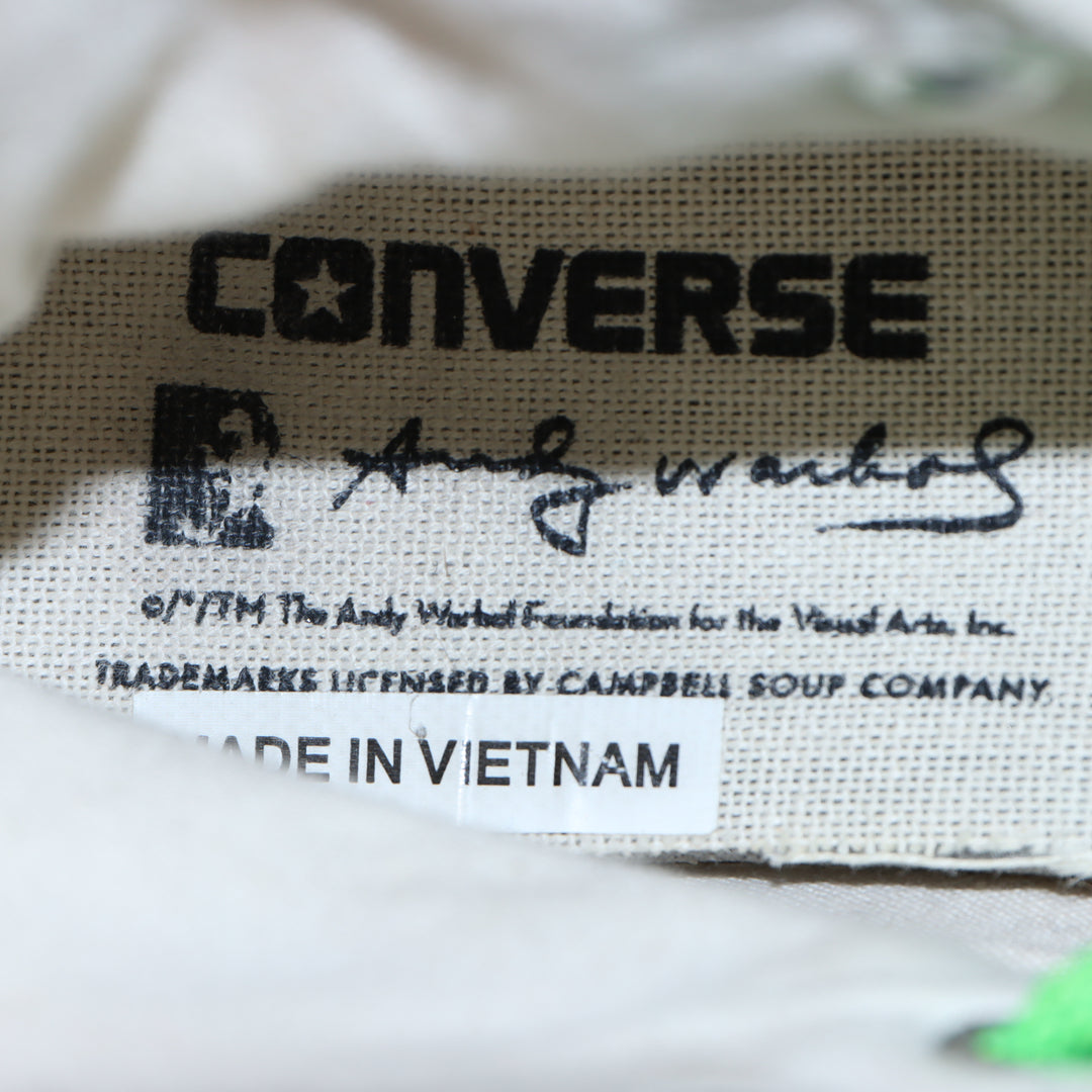 Converse x Andy Warhol Sneakers Beige Numero 36.5 Unisex