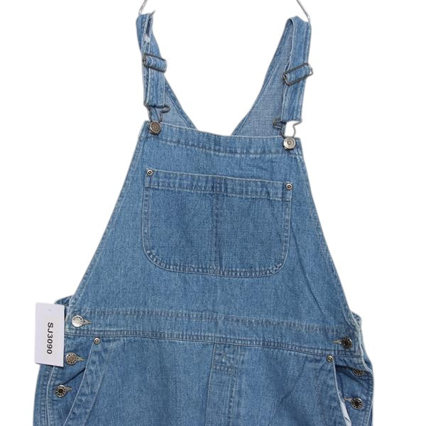 Crazy House salopette di jeans custom denim taglia M uomo