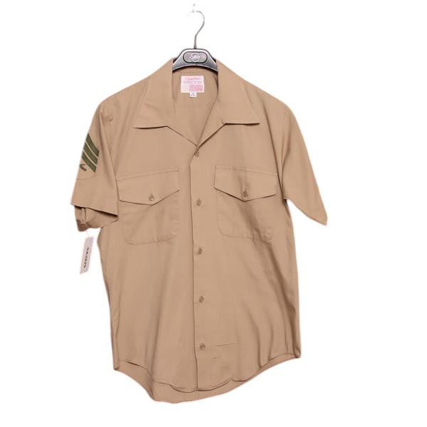 Creighton camicia beige taglia M unisex made in USA