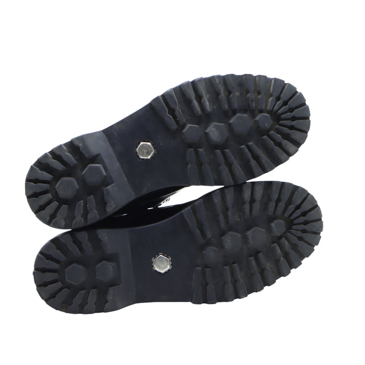 Cult Platform Stivaletto Nero in Pelle Eu 39 Donna