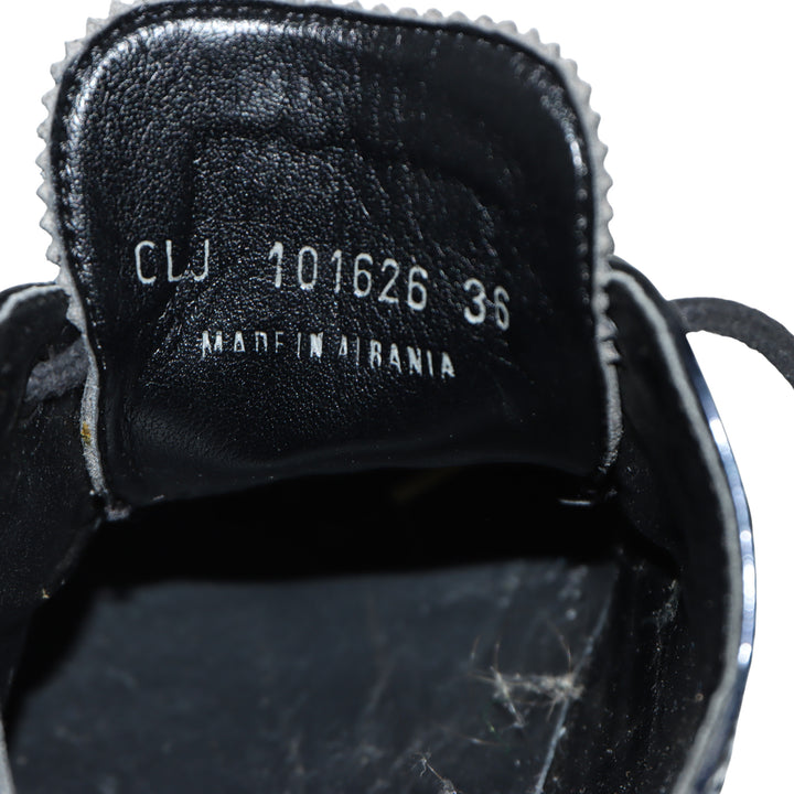 Cult Scarpa Blu in Pelle Numero 36 Donna