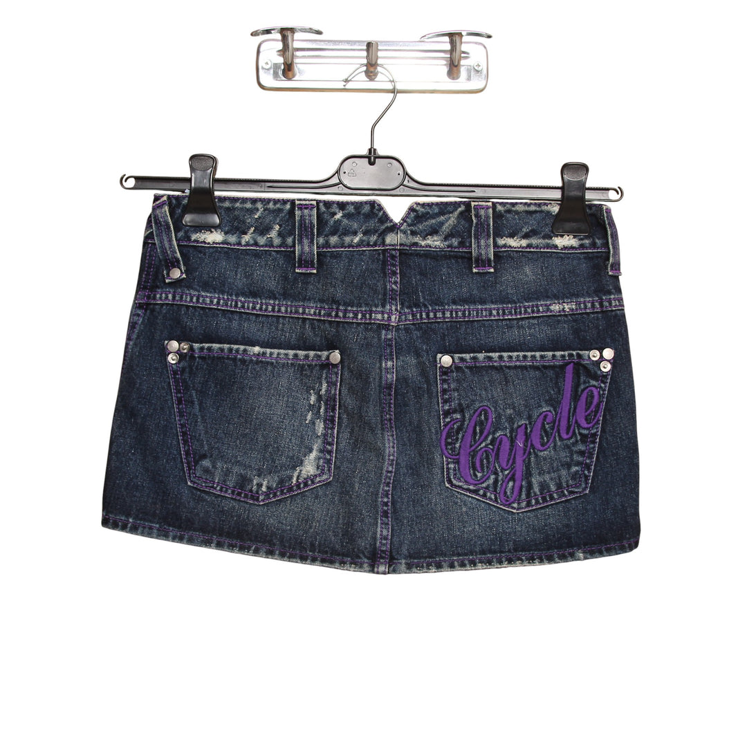 Cycle Minigonna di Jeans Denim Taglia M Donna