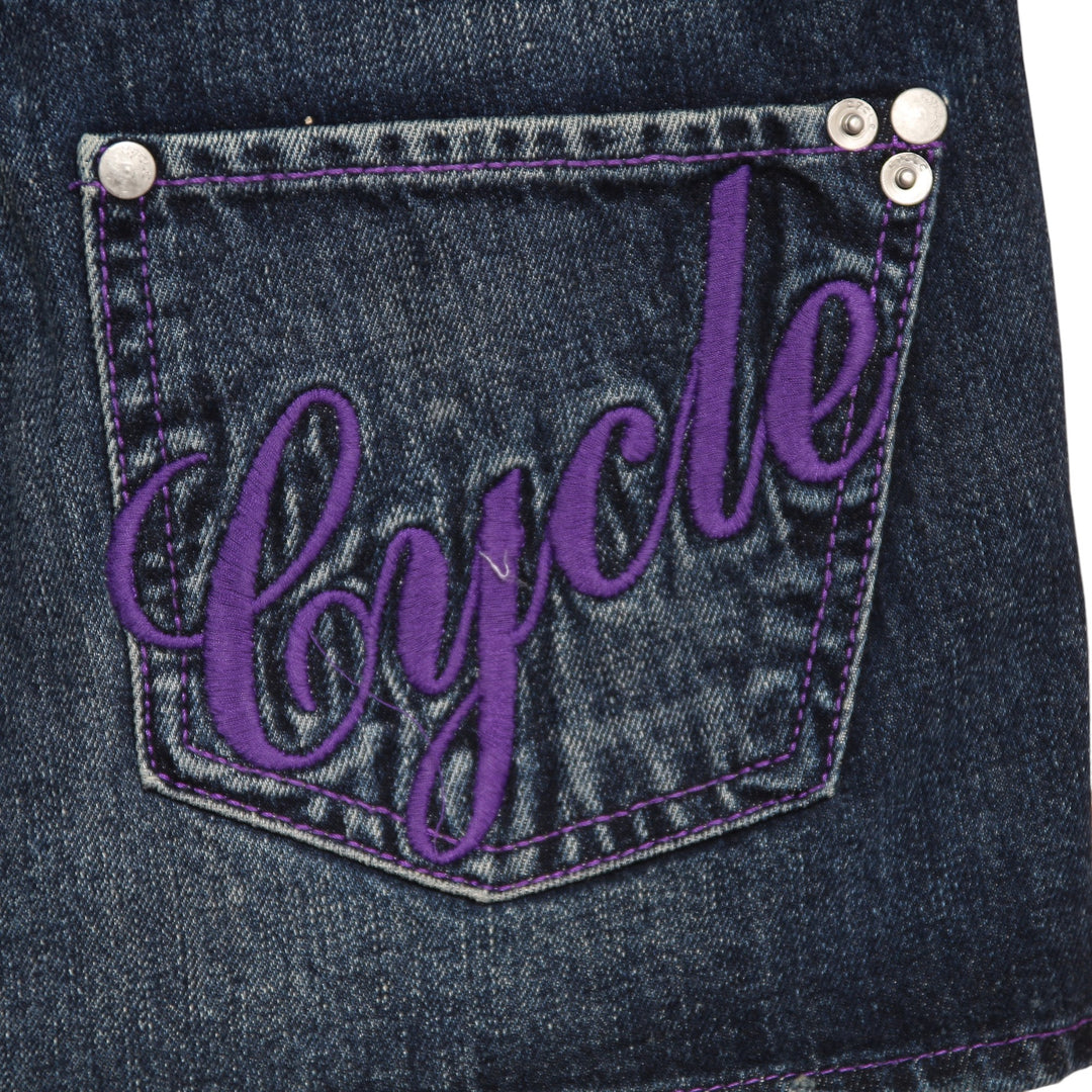Cycle Minigonna di Jeans Denim Taglia M Donna