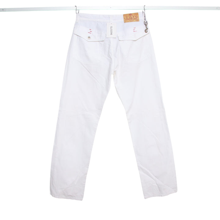 D&G confort fit jeans bianco W36 uomo