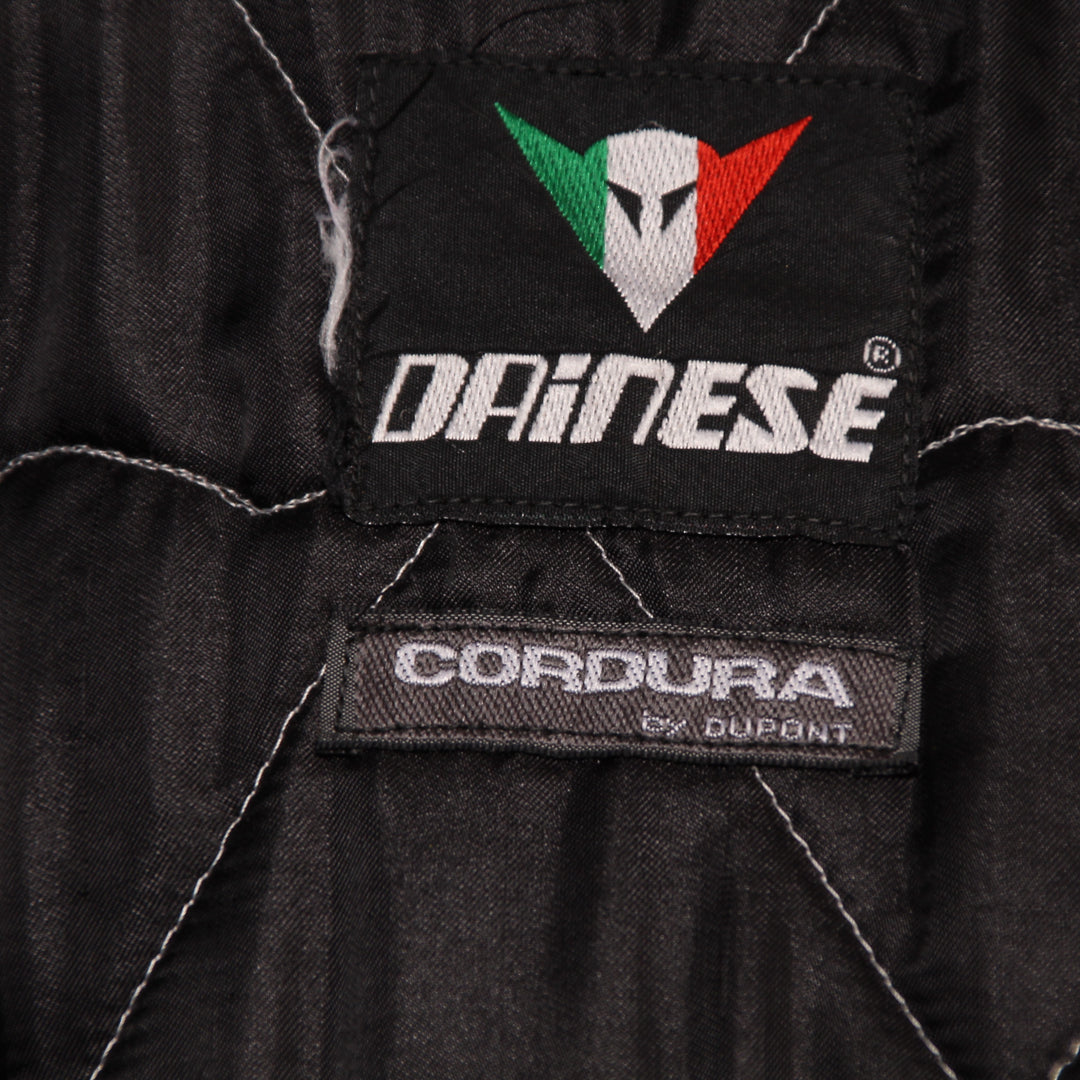 Dainese Cordura Giacca da Moto Racing Vintage 80/90' Blu Taglia 56 Uomo