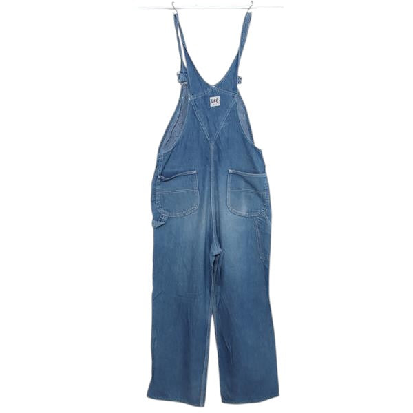 Lee salopette di jeans denim taglia L unisex