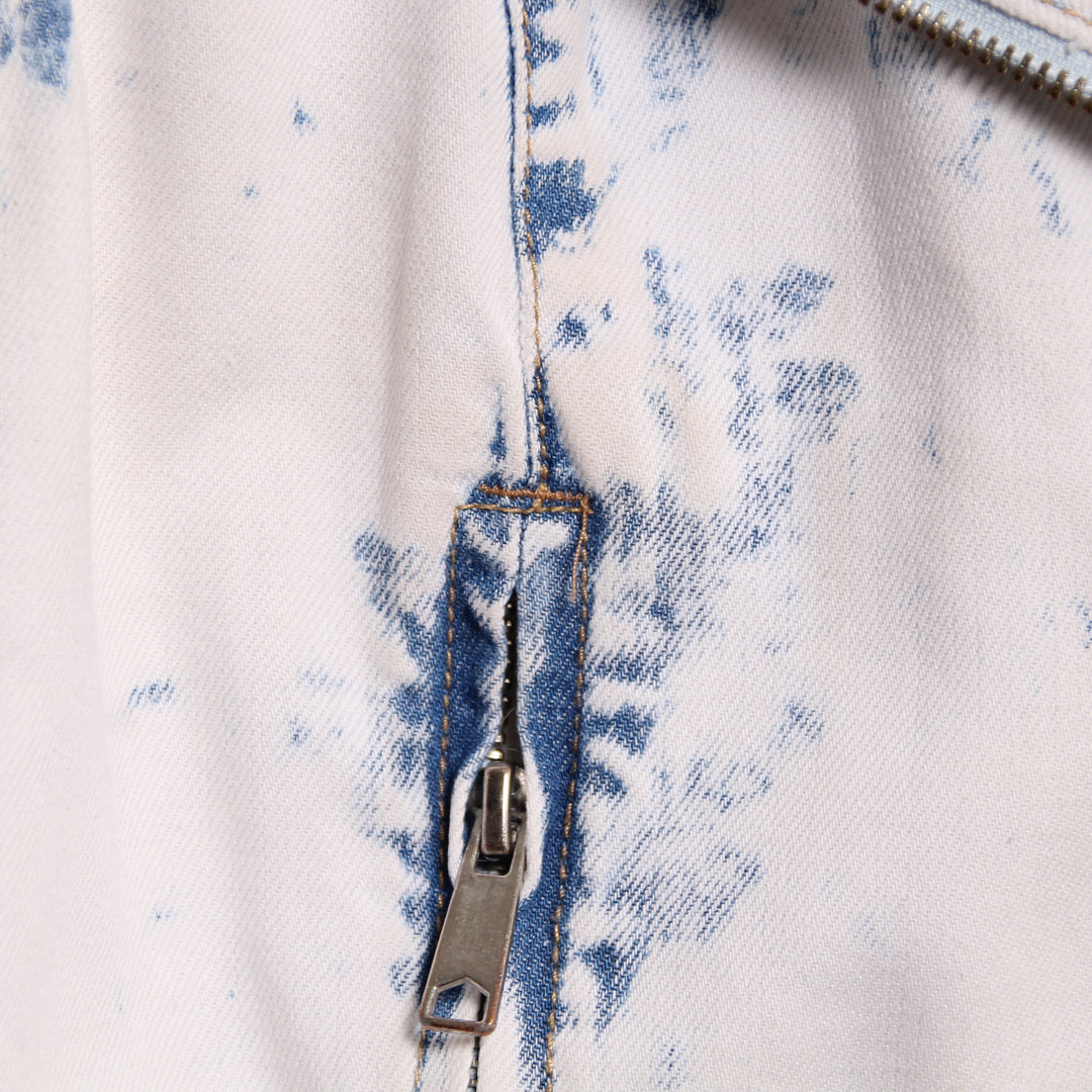 Denim Co Gilet di Jeans Denim Tie Dye Taglia 48 Donna