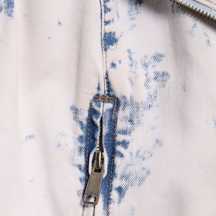 Denim Co Gilet di Jeans Denim Tie Dye Taglia 48 Donna
