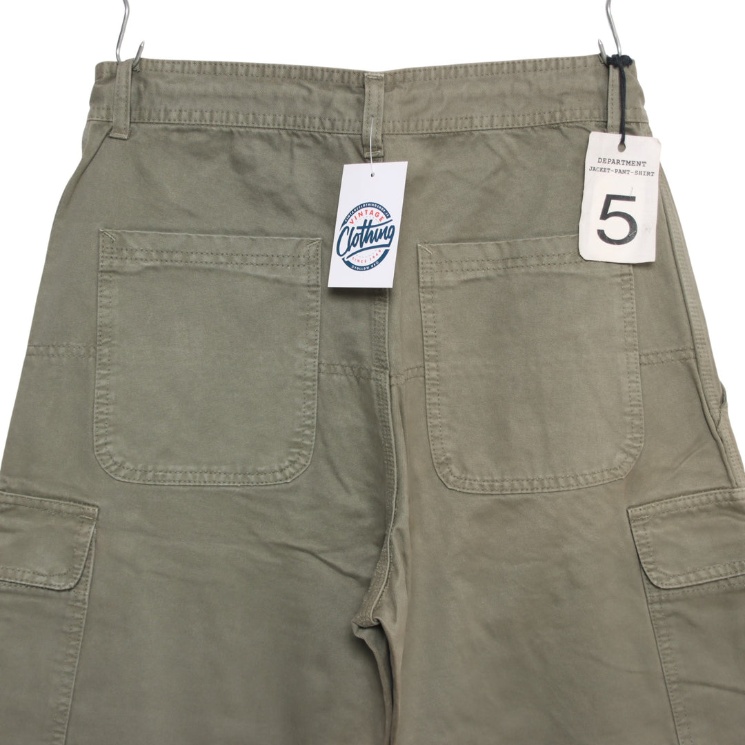 Department 5 W30 pantalone militare work verde da uomo deadstock w/Tags