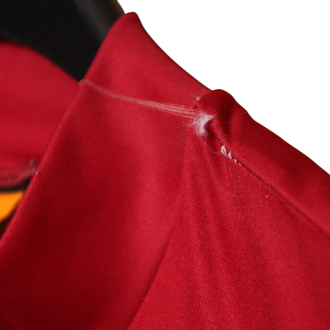 Diadora Roma Totti Maglia da Calcio Vintage Bordeaux Taglia XL Uomo