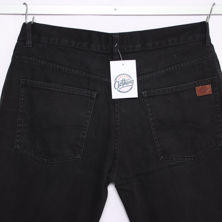 Dickies W33 L32 jeans vintage in denim nero da uomo