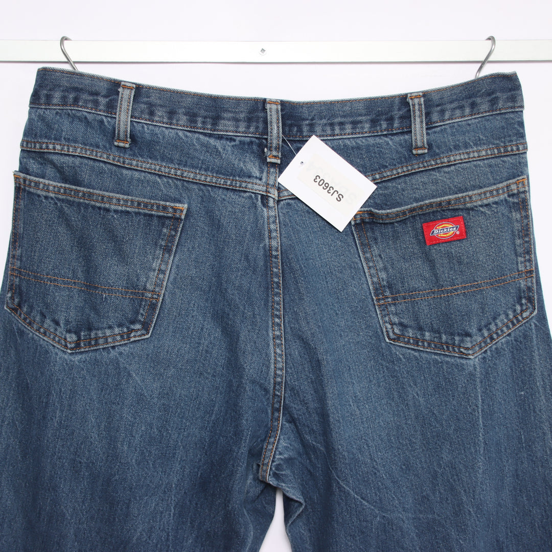 Dickies W38 L29 jeans vintage in denim da uomo