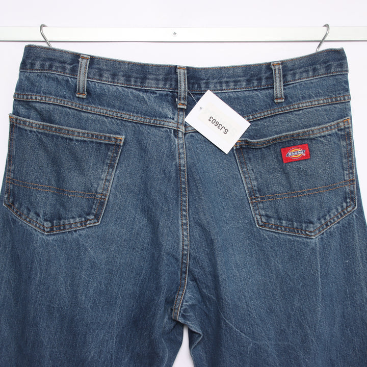 Dickies W38 L29 jeans vintage in denim da uomo