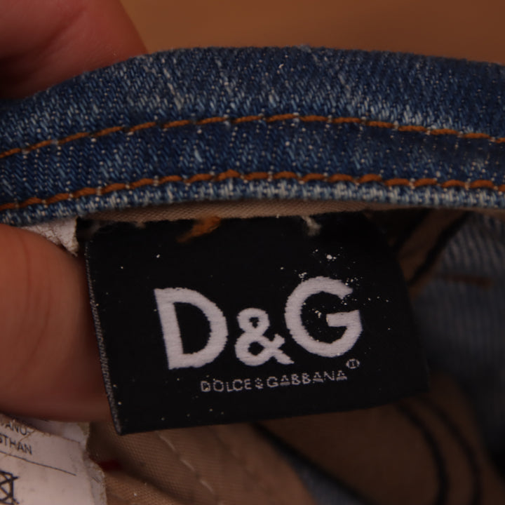 Dolce & Gabbana Minigonna di Jeans Denim W26 Donna
