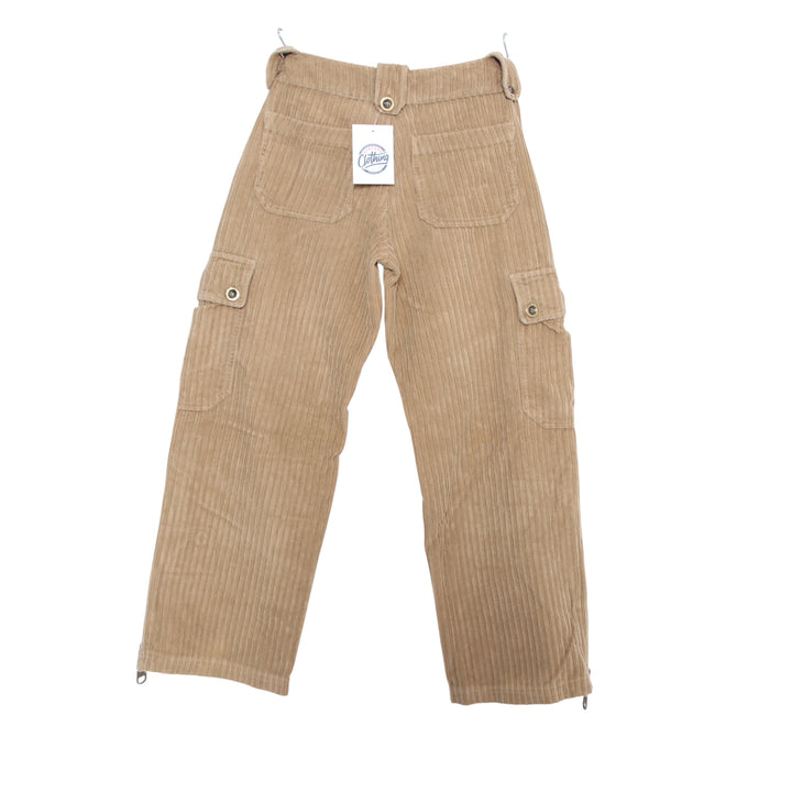 Dolce & Gabbana Jeans Cargo in Velluto Marrone Taglia 38 Donna