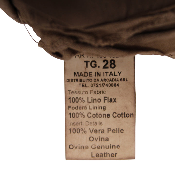Dondup Bermuda Beige W28 Donna Deadstock