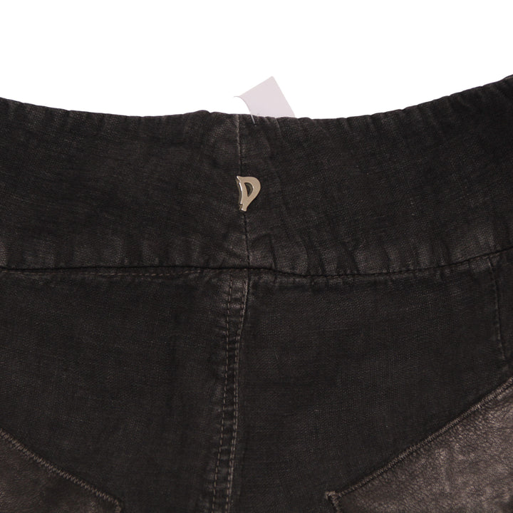 Dondup Bermuda Nero W27 Donna Deadstock