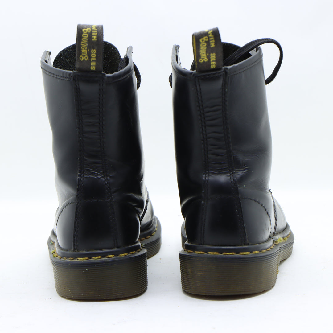 Dr. Martens 1460 Stivaletto Nero in Pelle Numero 36 Donna Made in England