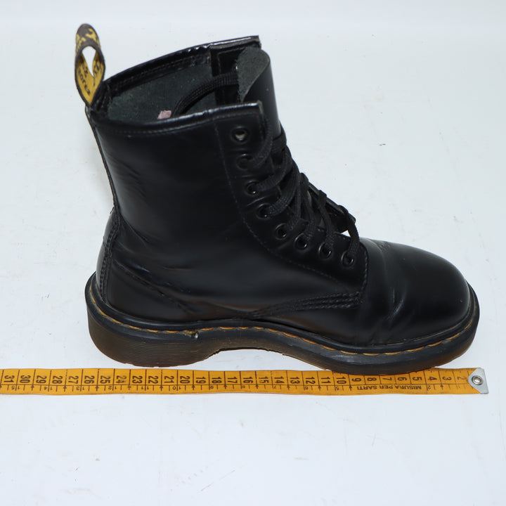 Dr. Martens 1460 Stivaletto Nero in Pelle Numero 36 Donna Made in England