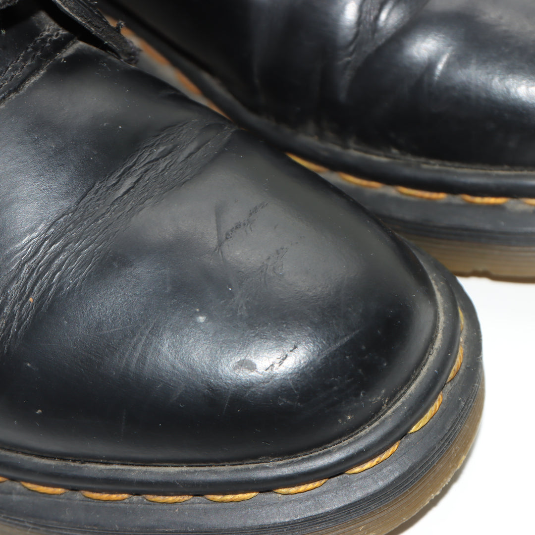 Dr. Martens 1460 Stivaletto Nero in Pelle Numero 36 Donna Made in England