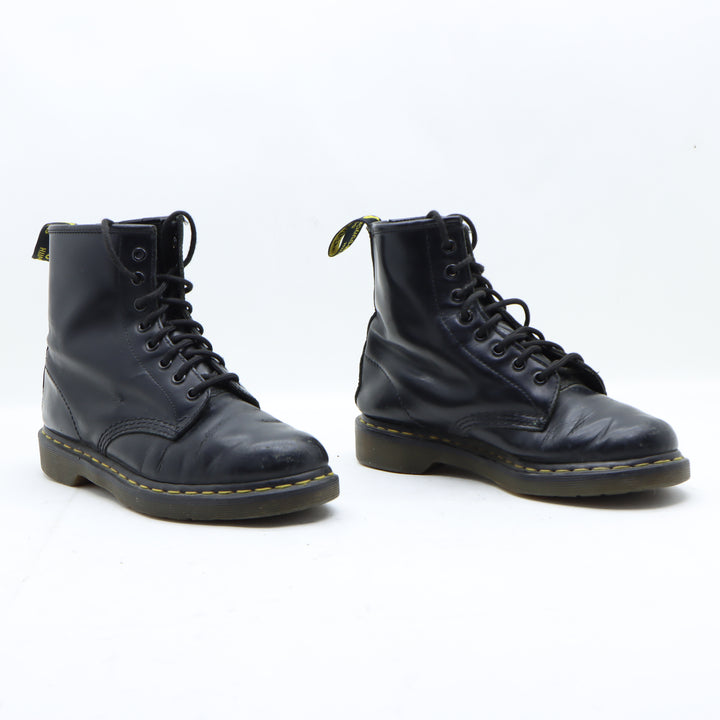 Dr. Martens Stivaletto Nero in Pelle Numero 39 Donna