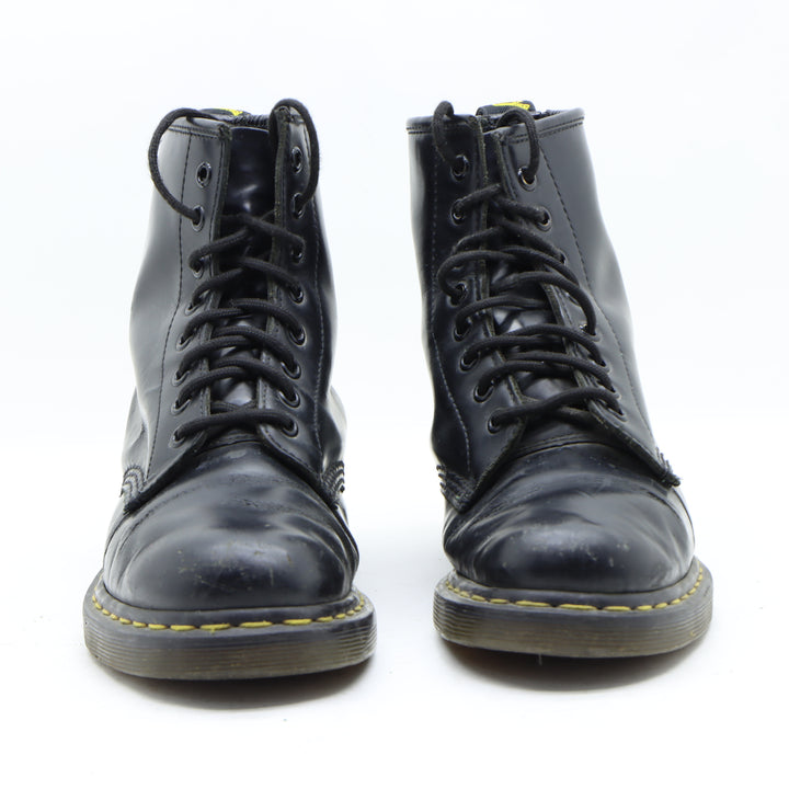 Dr. Martens Stivaletto Nero in Pelle Numero 39 Donna