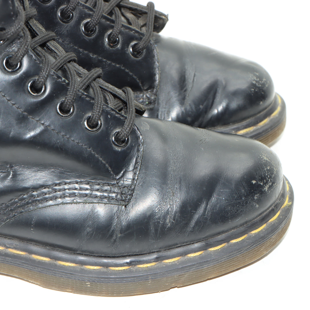 Dr. Martens Stivaletto Nero in Pelle Numero 39 Donna