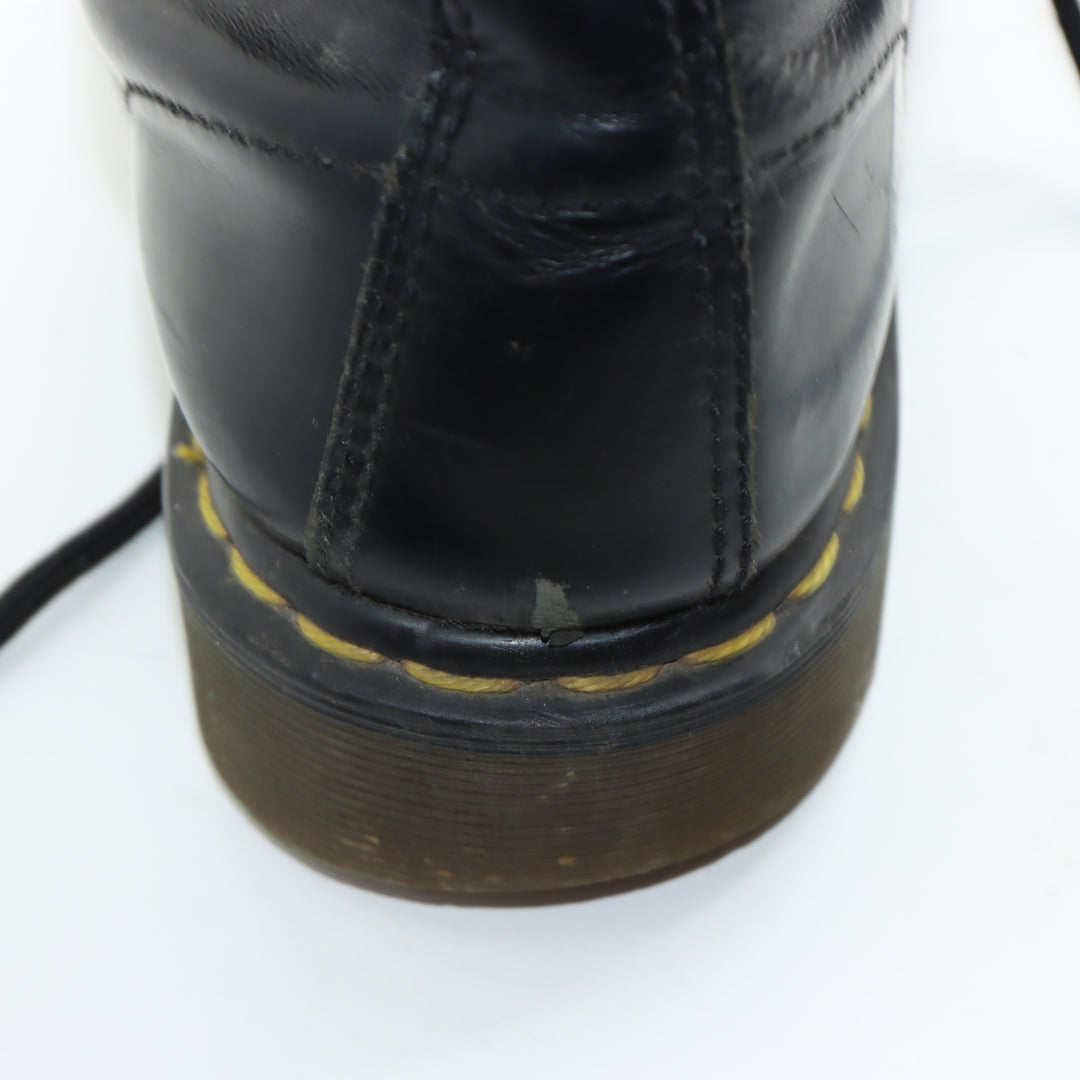 Dr. Martens Stivaletto Nero in Pelle Numero 39 Donna