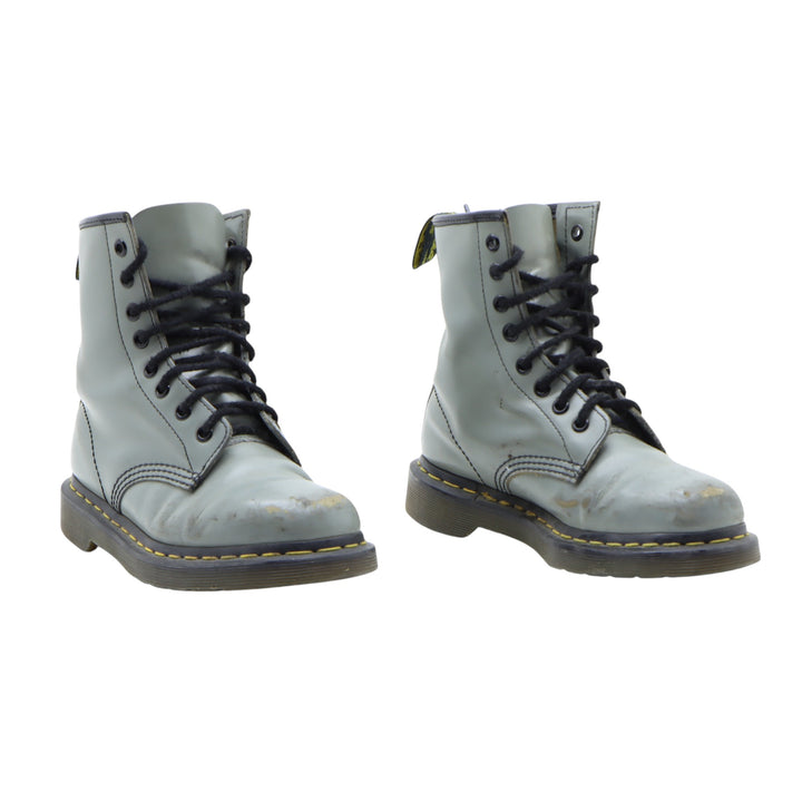 Dr. Martens 1460 Stivaletto Grigio in Pelle Numero 37 Unisex