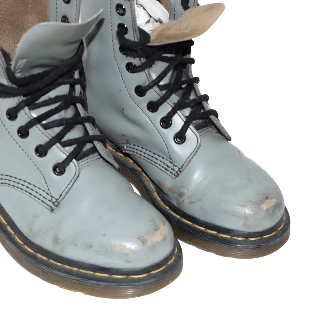 Dr. Martens 1460 Stivaletto Grigio in Pelle Numero 37 Unisex