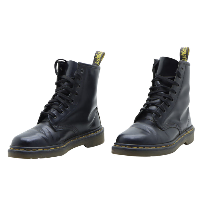 Dr. Martens 1460 Stivaletto Nero in Pelle Numero 36 Donna Made in England