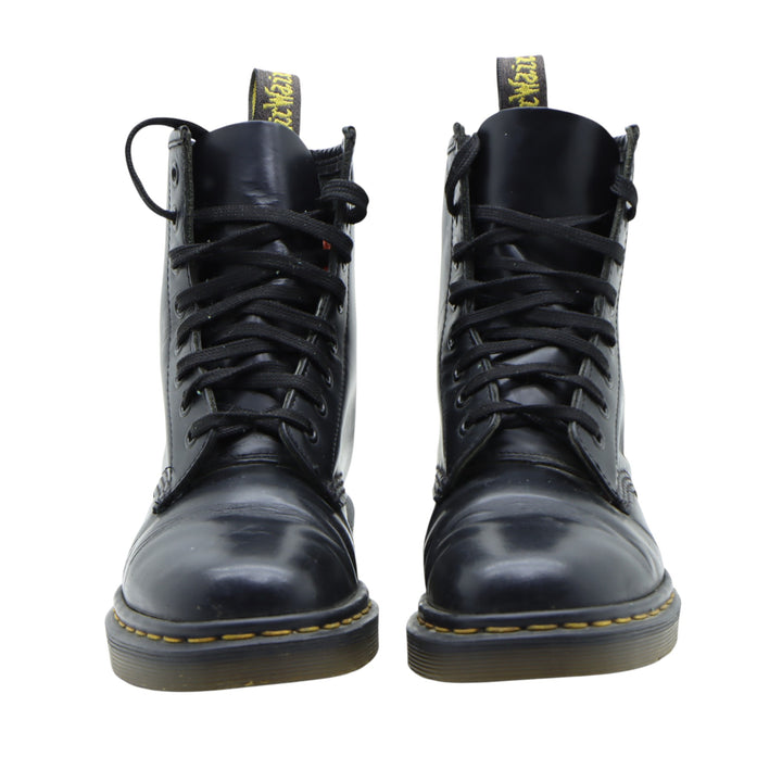 Dr. Martens 1460 Stivaletto Nero in Pelle Numero 36 Donna Made in England
