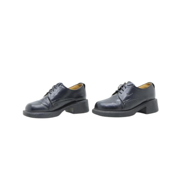 Dr. Martens 8461 scarpa platform nero in pelle numero 38 donna made in England